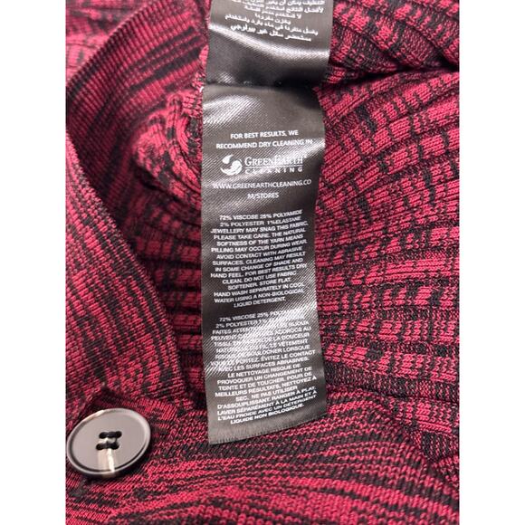 Authentic Self Portrait Cardigan Small Womens Ribbed Knit Crop Sweater Fitted - Picture 8 of 8